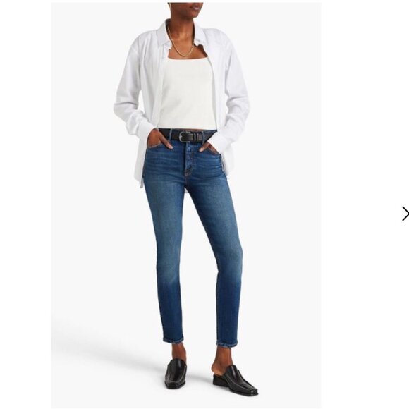 GRLFRND | Karolina High-rise Slim-leg Jeans - Picture 1 of 12